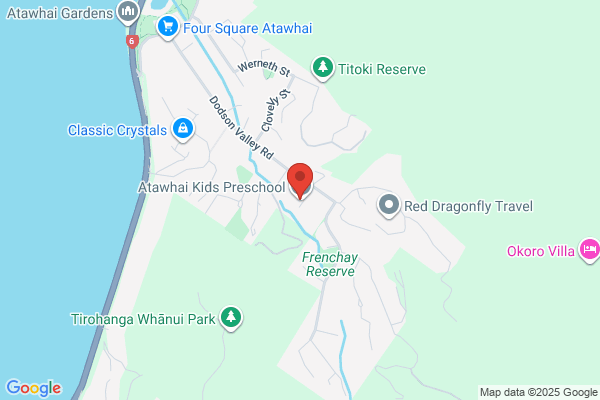 Map for Atawhai Kids