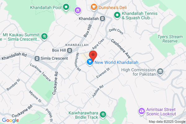 Map for Khandallah Community Creche