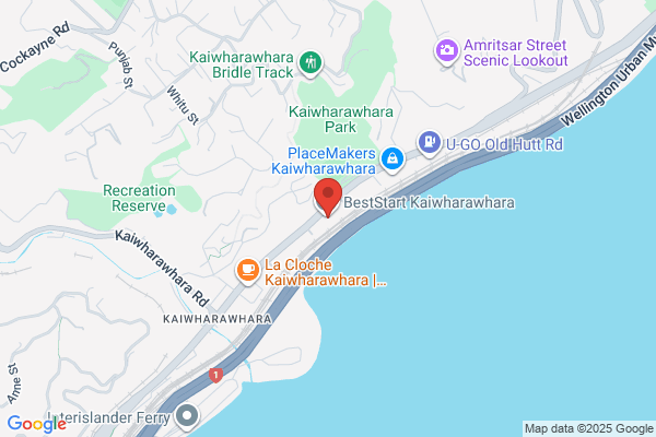 Map for BestStart Kaiwharawhara