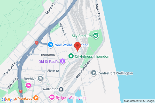 Map for Wellington City Rudolf Steiner Kindergarten