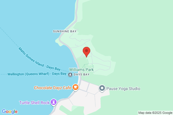 Map for Days Bay Playcentre