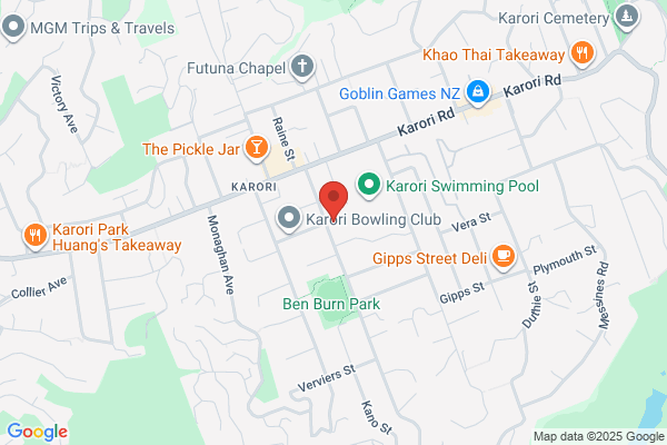 Map for Campbell Kindergarten