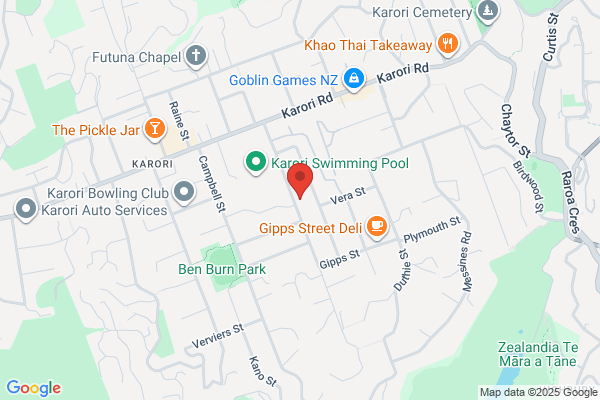 Map for Donald Street Preschool