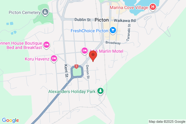 Map for Picton Playcentre