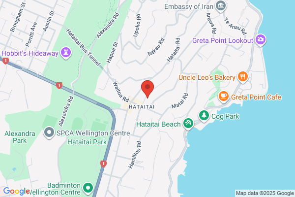 Map for Matairangi Kindergarten