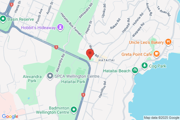 Map for Hataitai Kindergarten