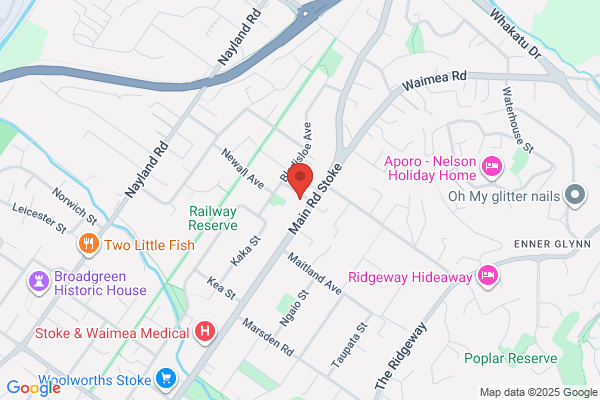 Map for The Children's Garden