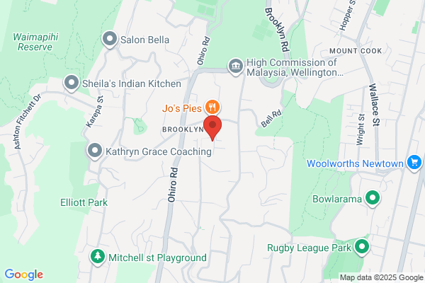 Map for Brooklyn Playcentre