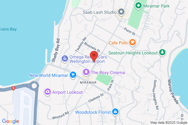 Map for Kidz Corner Miramar