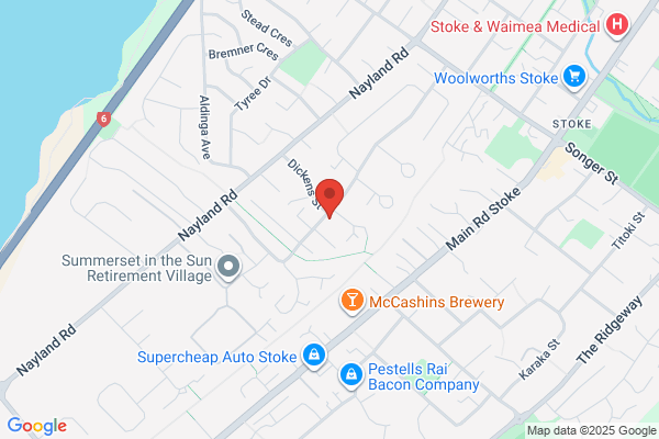 Map for Stoke Montessori