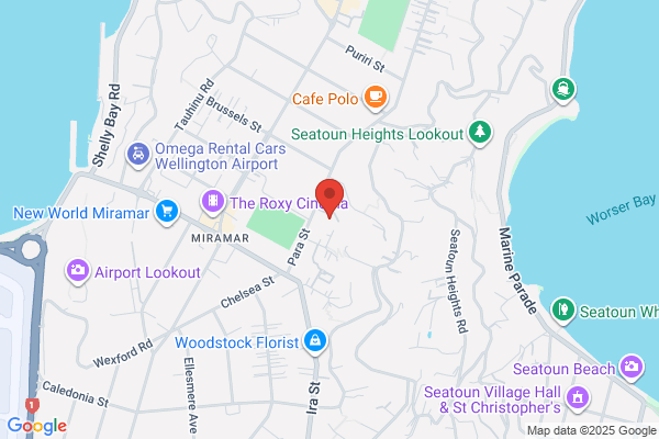 Map for Miramar Central Kindergarten