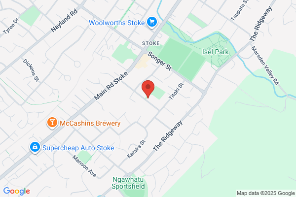 Map for Stoke Kindergarten