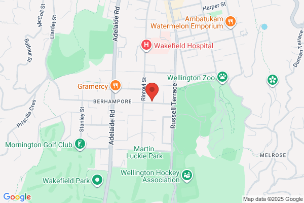 Map for Te Punanga O Te Reo Kuki Airani