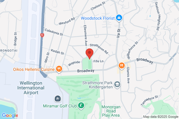 Map for Miramar Playcentre