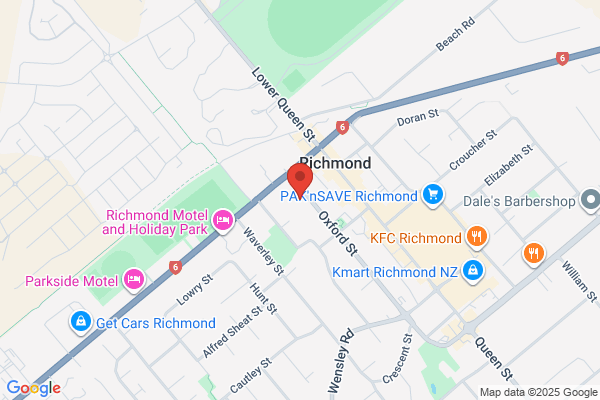 Map for Richmond Kindergarten