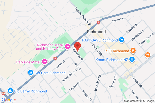 Map for Waverley Street Kindergarten