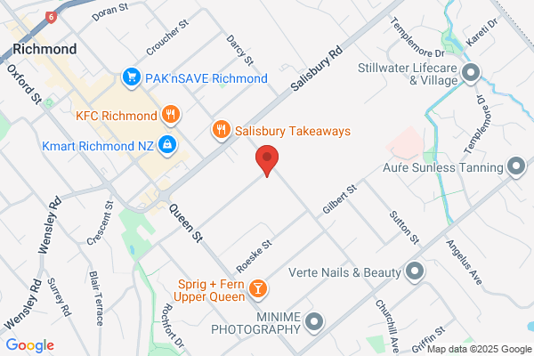 Map for Busy Bees Richmond