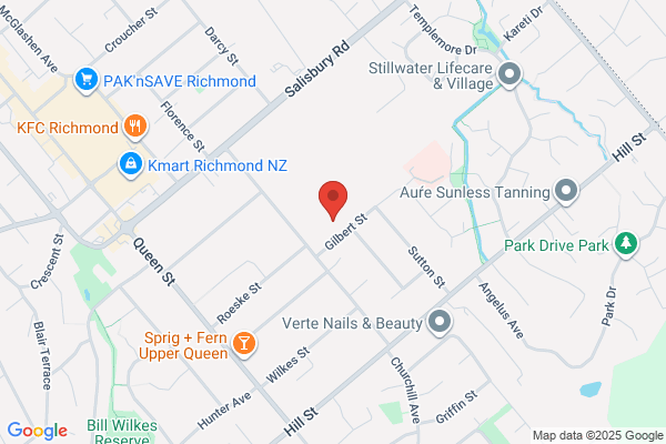 Map for Waimea Kindergarten