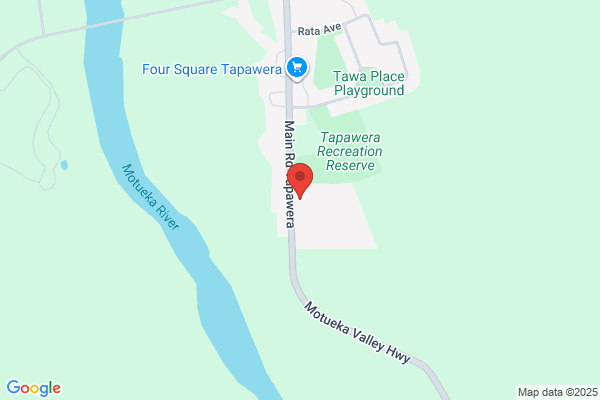 Map for Tapawera Kindergarten