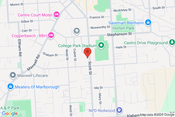 Map for Little Footsteps - Scott Street