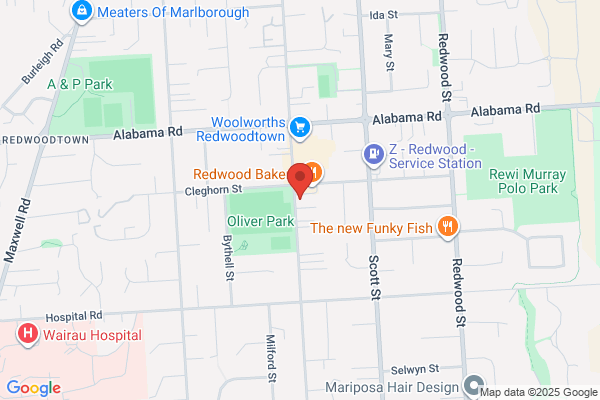 Map for Redwoodtown Kindergarten