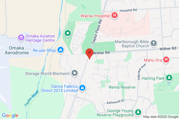 Map for Little Footsteps - Taylor Pass Road