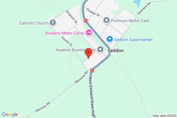 Map for Awatere Early Learning Centre