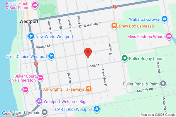 Map for Busy Bees Kawatiri