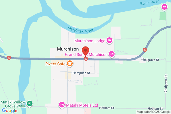 Map for Murchison Playcentre