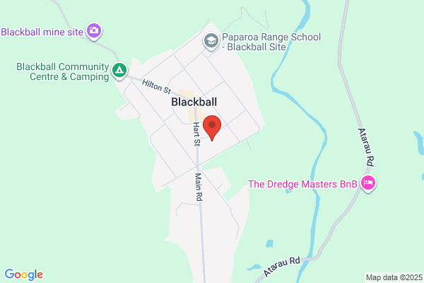 Map for Grey Valley Playcentre