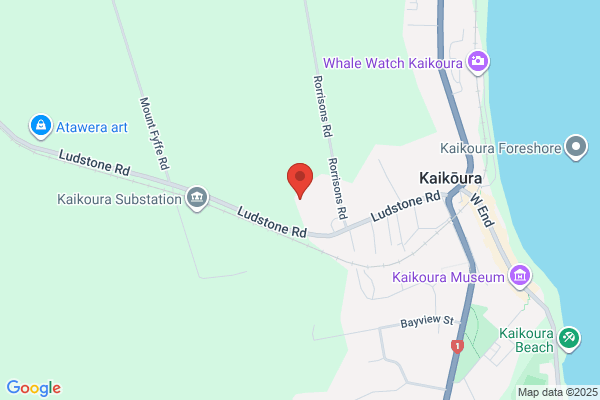 Map for Barnardos Early Learning Centre Kaikoura