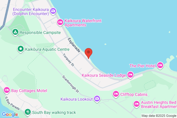 Map for Kaikoura Playcentre
