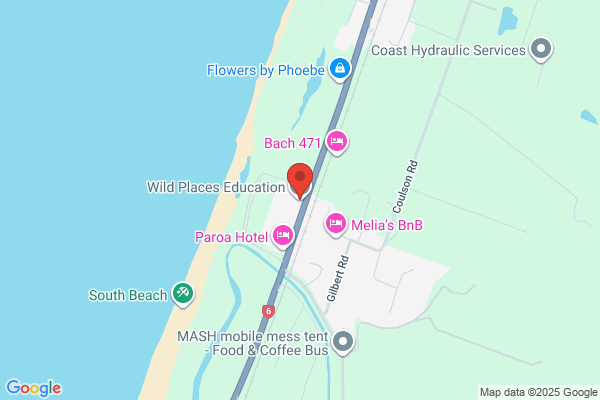 Map for Wild Places Education