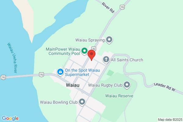 Map for Waiau Playcentre