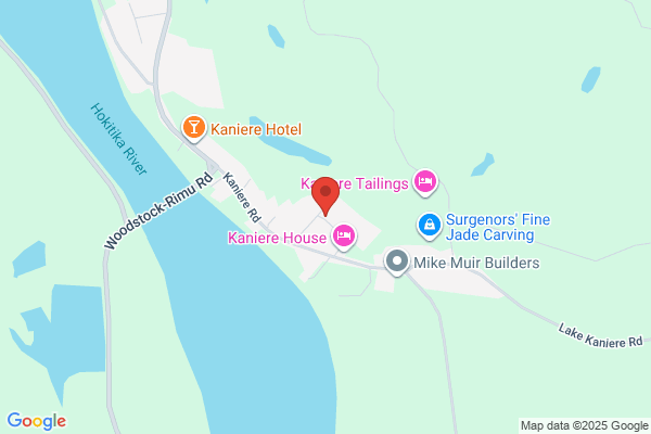 Map for Kaniere Playcentre