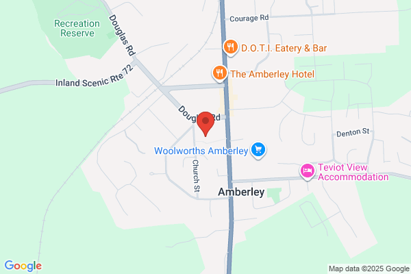 Map for Amberley Playcentre