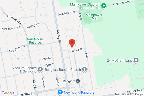 Map for Ako Rangiora