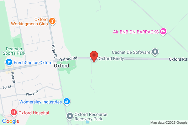 Map for Oxford Kindy