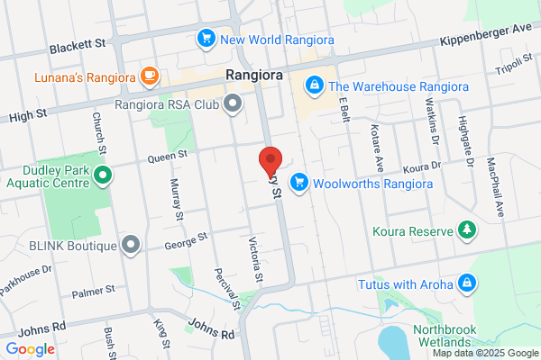 Map for Te Kōhanga Reo o Rangiora