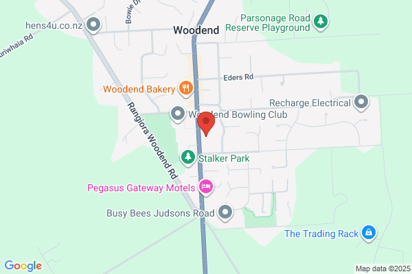Map for Busy Bees Woodend