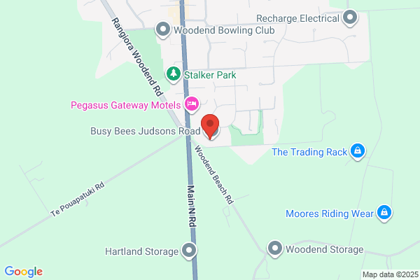 Map for Busy Bees Judsons Rd