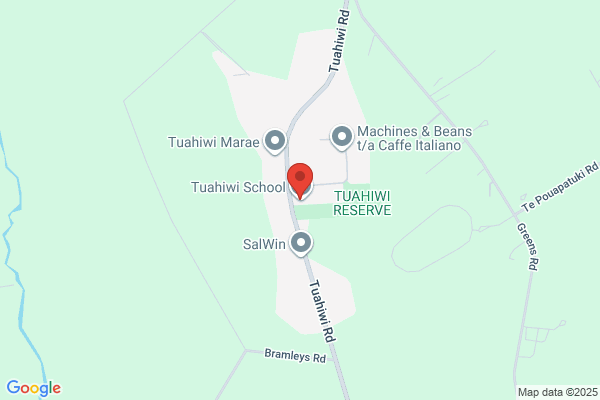 Map for Tuahiwi Community Preschool