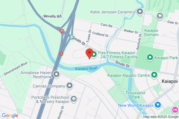 Map for Educare Kaiapoi