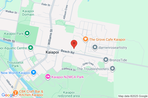 Map for Active Explorers - Kaiapoi