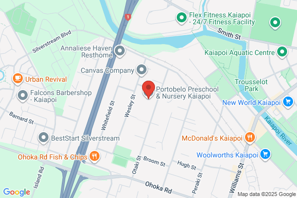 Map for Portobelo Kaiapoi