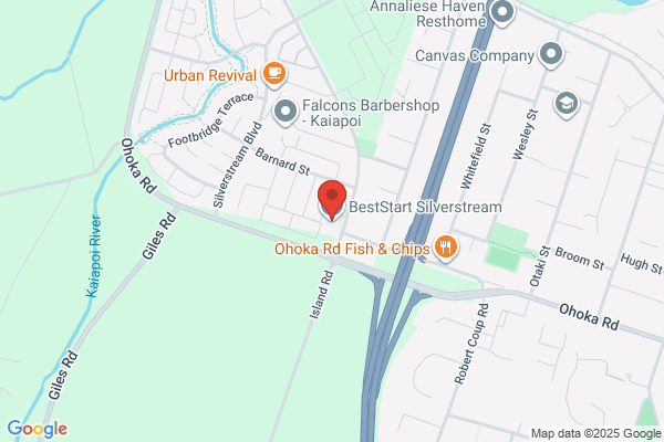 Map for BestStart Silverstream