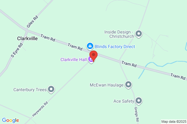 Map for Clarkville Playcentre