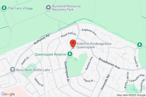 Map for Kidsfirst Kindergartens Queenspark