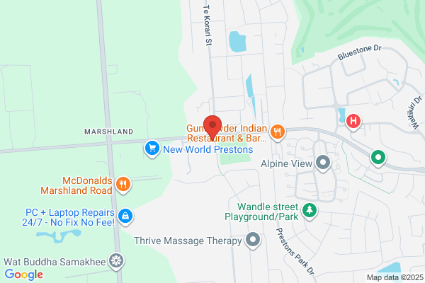 Map for Little Blue Penguin Preschool and Nursery Prestons