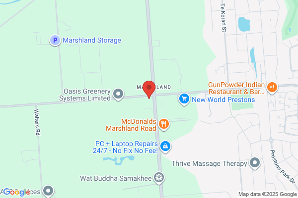 Map for Fundamentals Marshland